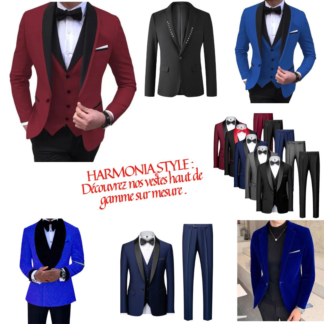 Costume Décontracté Col En V Couleur Contrastée Sport