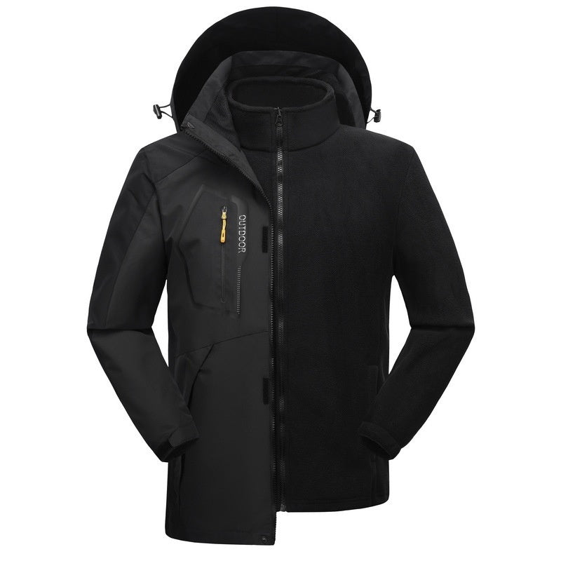 ArcticFlex 3-en-1 - Manteau d’Hiver Polyvalent pour Hommes et Femmes