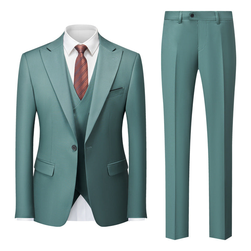 Verona Elegance- Costume Slim Italien 3 Pièces pour Homme (CJ)