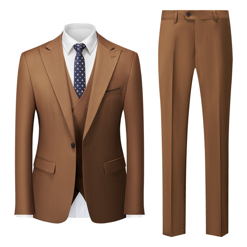 Verona Elegance- Costume Slim Italien 3 Pièces pour Homme (CJ)