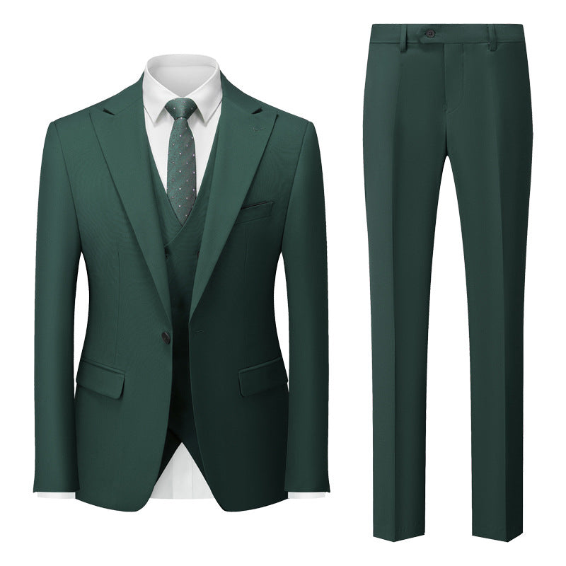 Verona Elegance- Costume Slim Italien 3 Pièces pour Homme (CJ)
