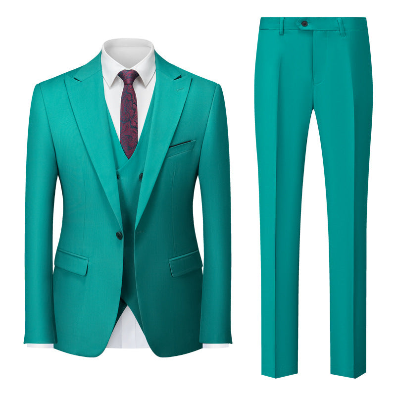 Verona Elegance- Costume Slim Italien 3 Pièces pour Homme (CJ)
