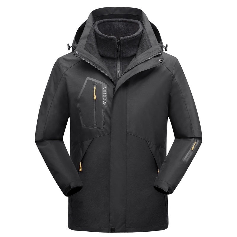 ArcticFlex 3-en-1 - Manteau d’Hiver Polyvalent pour Hommes et Femmes