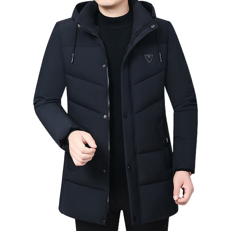 ArcticEase - Manteau d'Hiver Épais pour Hommes
