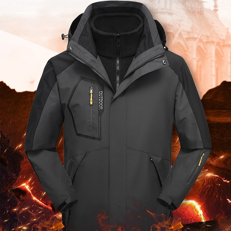 ArcticFlex 3-en-1 - Manteau d’Hiver Polyvalent pour Hommes et Femmes