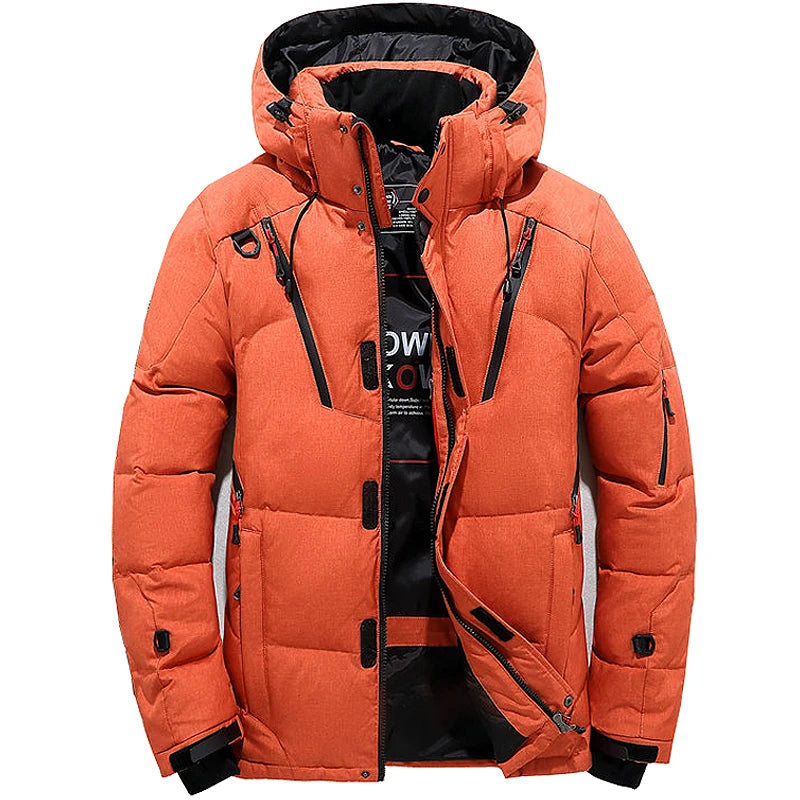 ArcticShield - Doudoune en Duvet de Canard Blanc pour Homme
