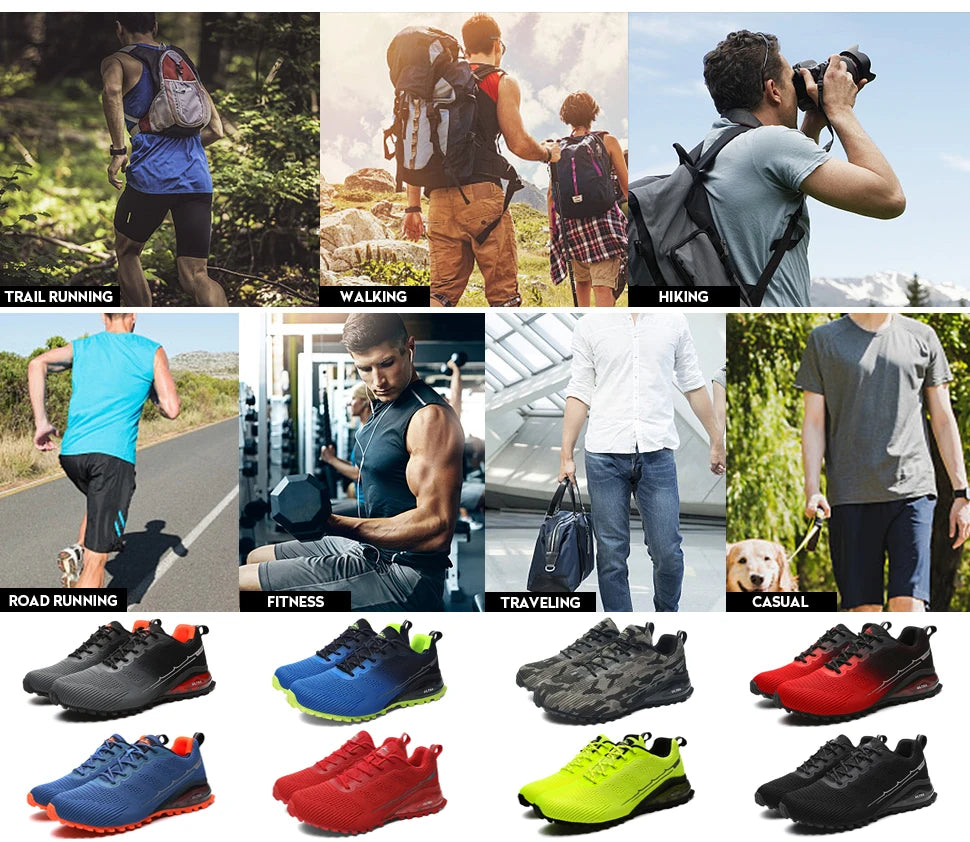 Vetekker TrailForce - Chaussures Antidérapantes pour Hommes