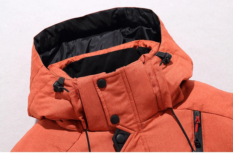 ArcticShield - Doudoune en Duvet de Canard Blanc pour Homme