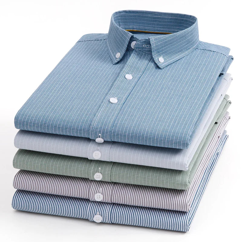 Classic Plaid - Chemise 100% Coton, Style à Carreaux