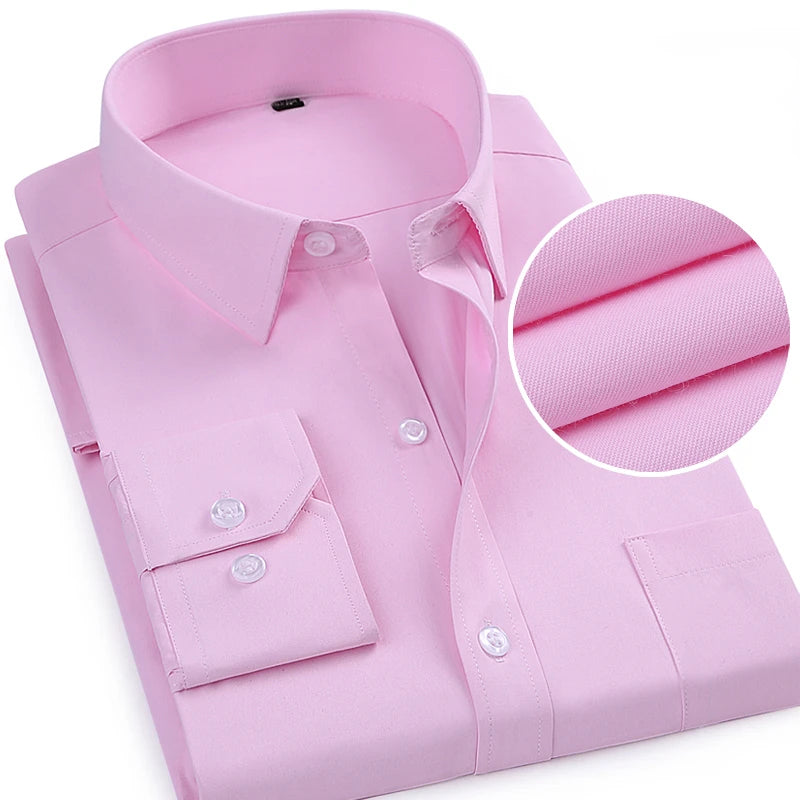 SquareFit - Chemise Élégante à Col Carré pour Hommes