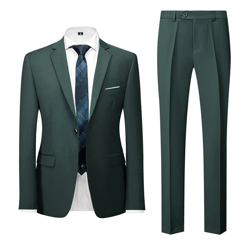 EleganceFlex - Costume 3 Pièces pour Homme (DS)