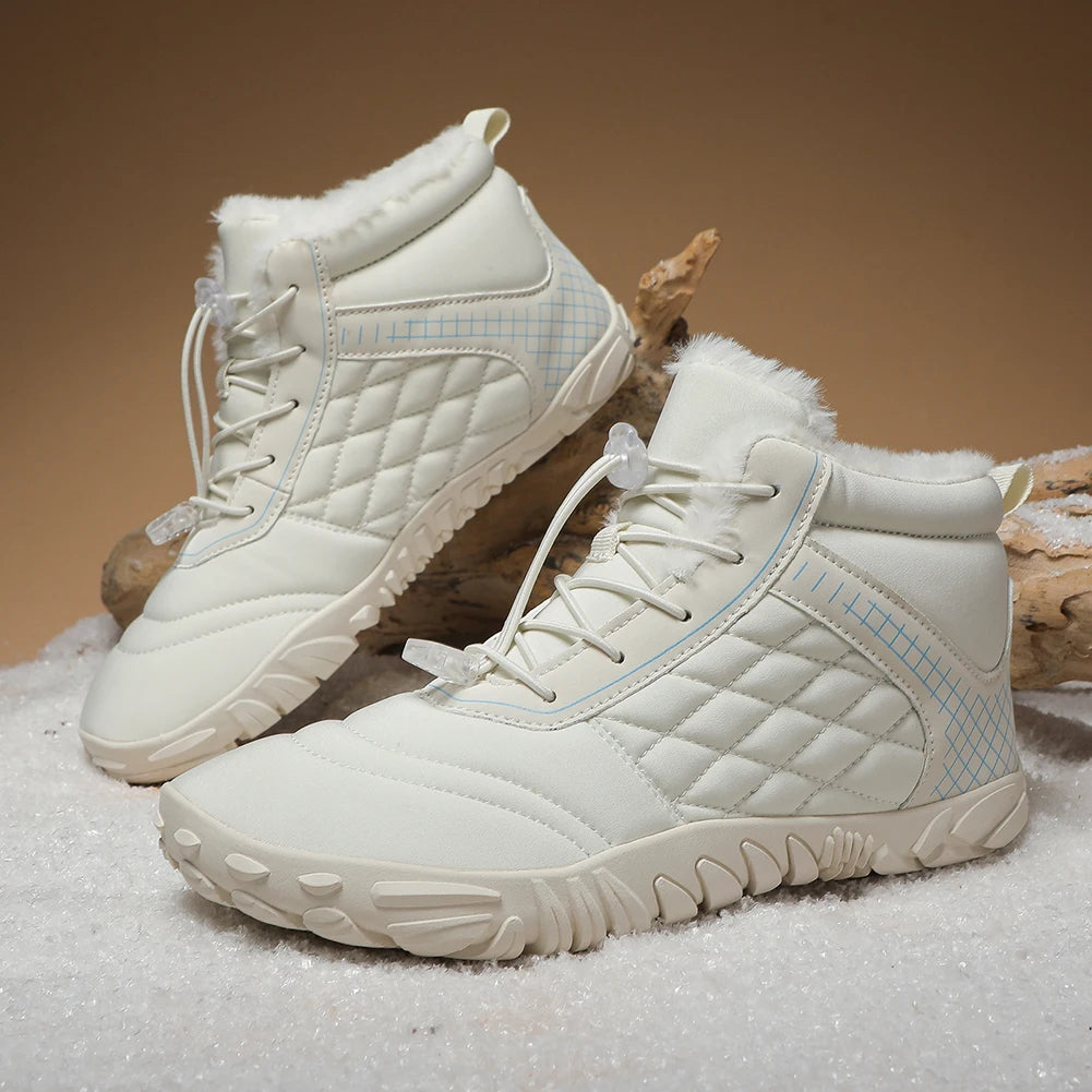 ArcticStride - Bottes de Neige en Peluche pour l'Hiver