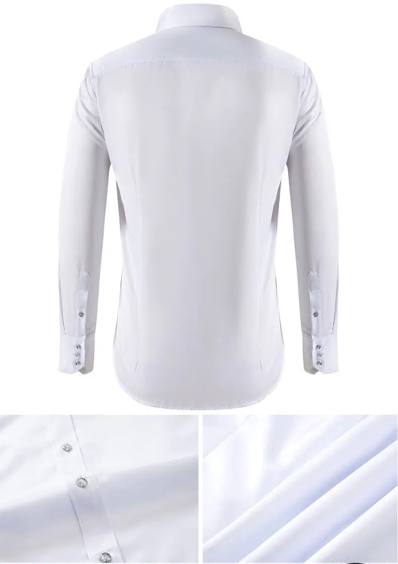 Executive Slim - Chemise Formelle Ajustée pour Homme
