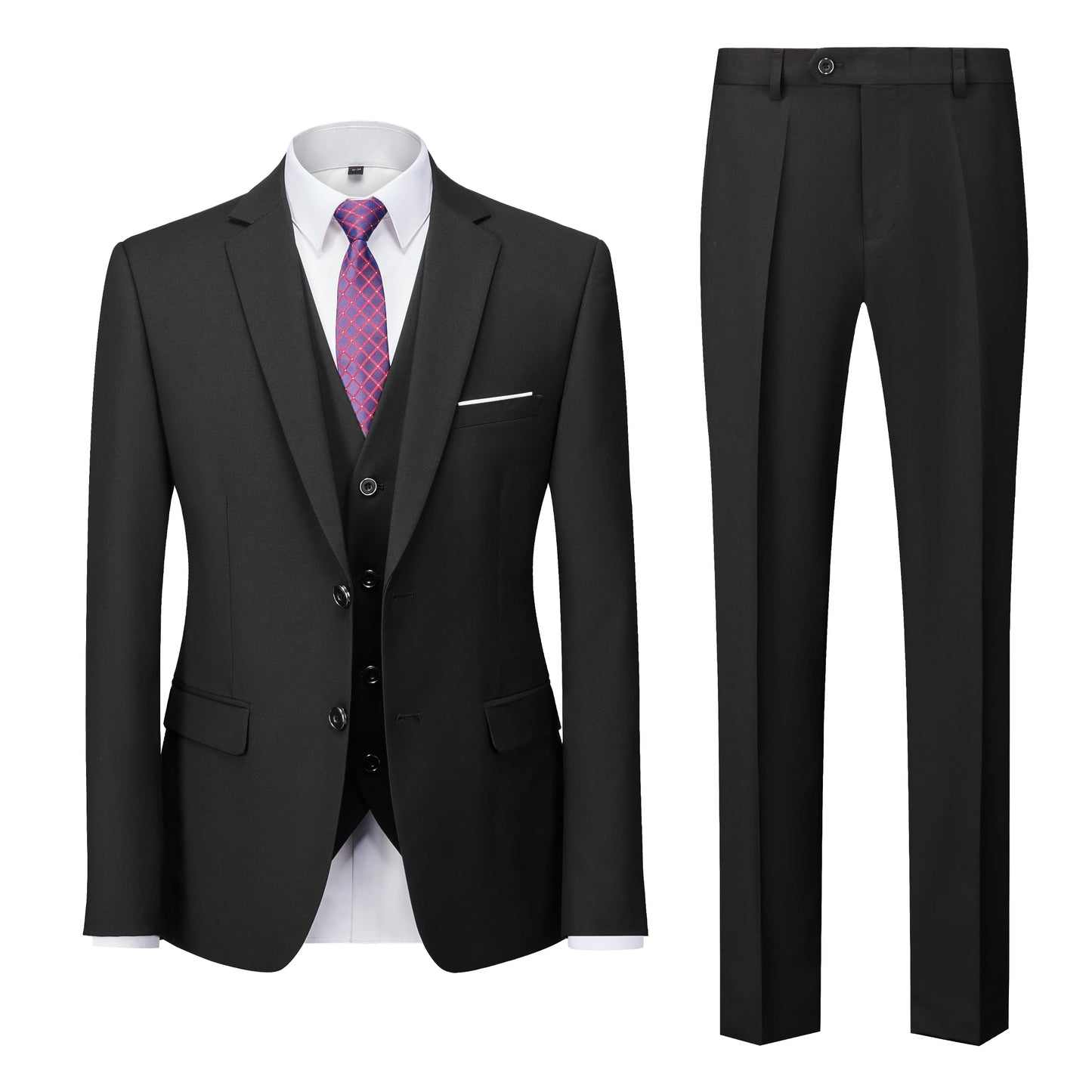 EleganceFlex - Costume 3 Pièces pour Homme (DS)