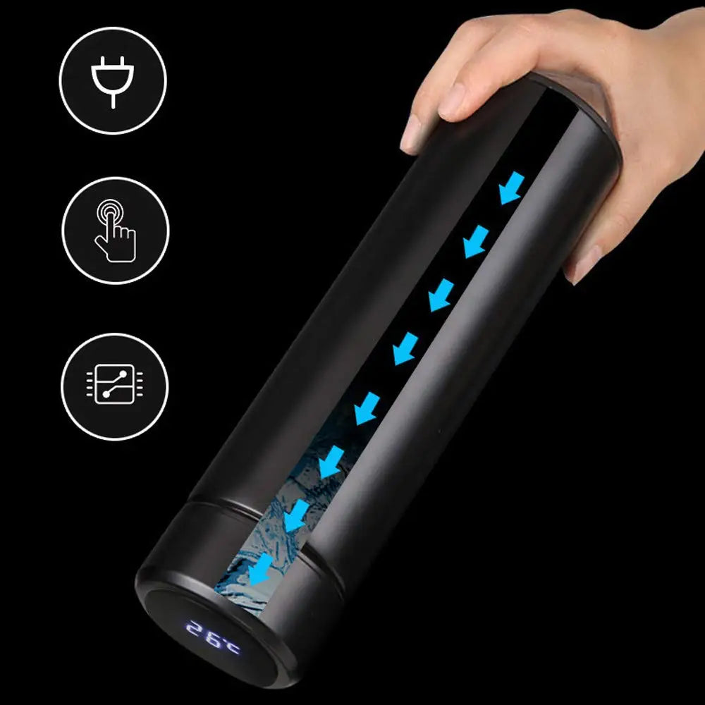 SmartThermo - Bouteille d’eau Numérique Intelligente Personnalisable
