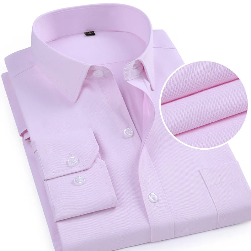 SquareFit - Chemise Élégante à Col Carré pour Hommes