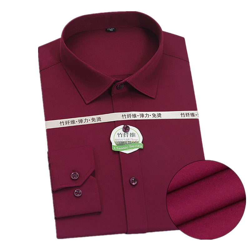 SquareFit - Chemise Élégante à Col Carré pour Hommes