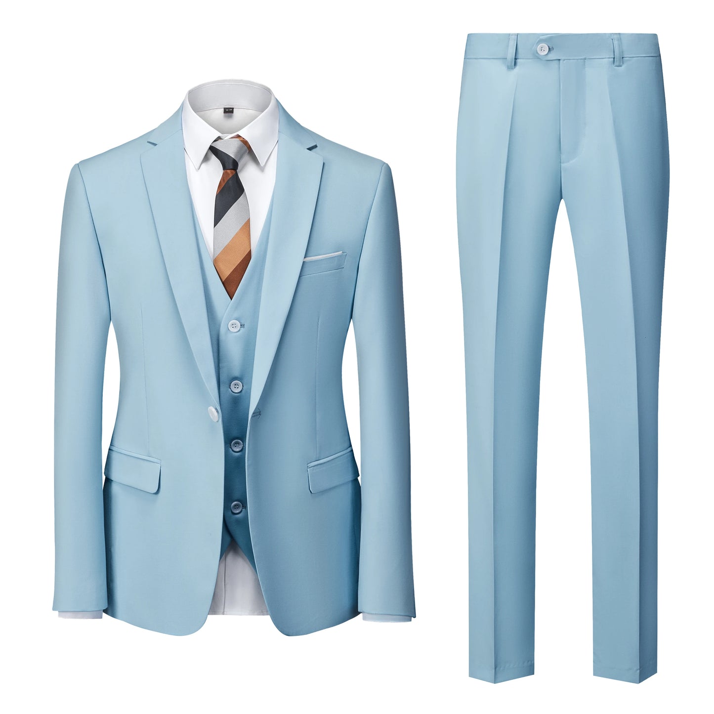 EleganceFlex - Costume 3 Pièces pour Homme (DS)