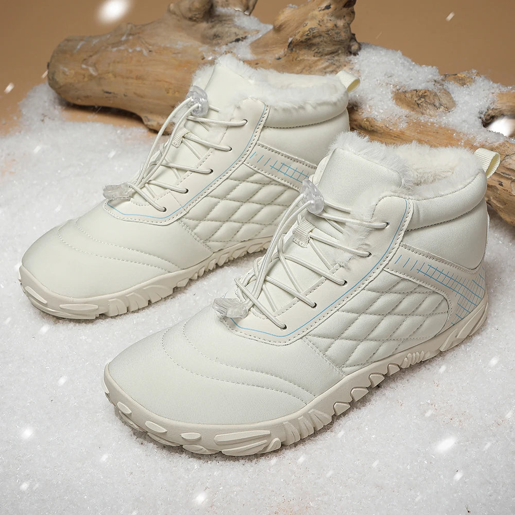 ArcticStride - Bottes de Neige en Peluche pour l'Hiver
