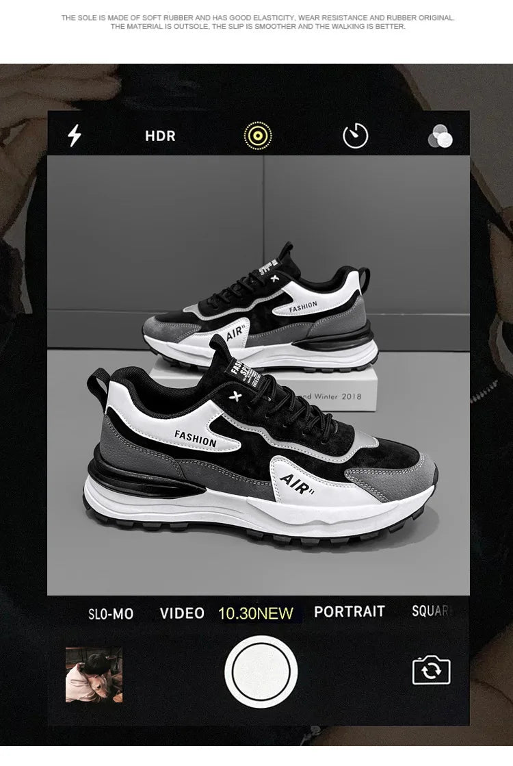 FlexiStride - Baskets Décontractées pour Hommes