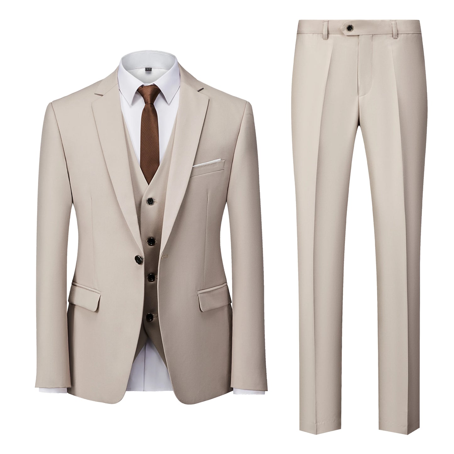 EleganceFlex - Costume 3 Pièces pour Homme (DS)