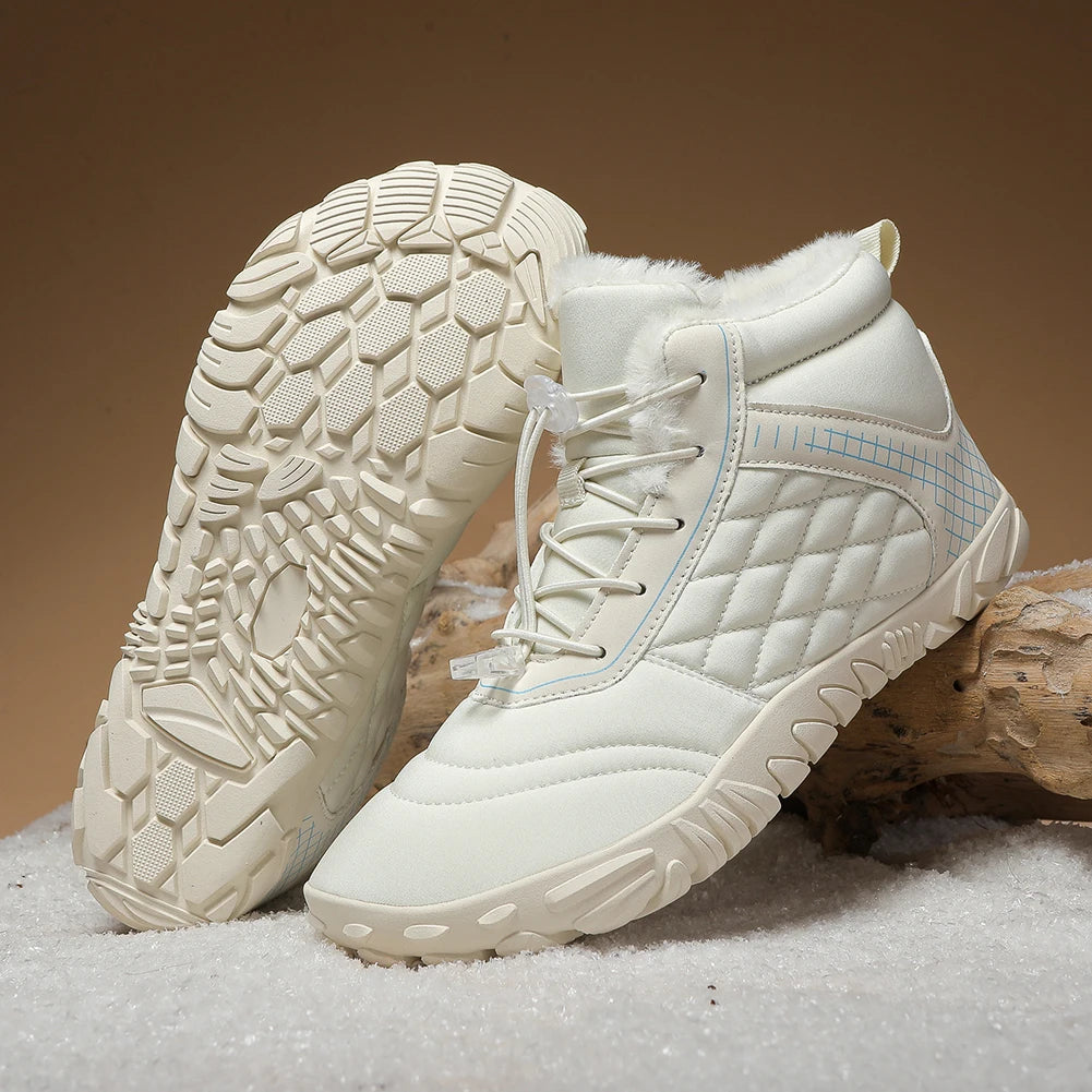 ArcticStride - Bottes de Neige en Peluche pour l'Hiver