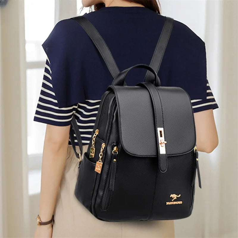 Sacs à dos de luxe en cuir pour filles (CJ)