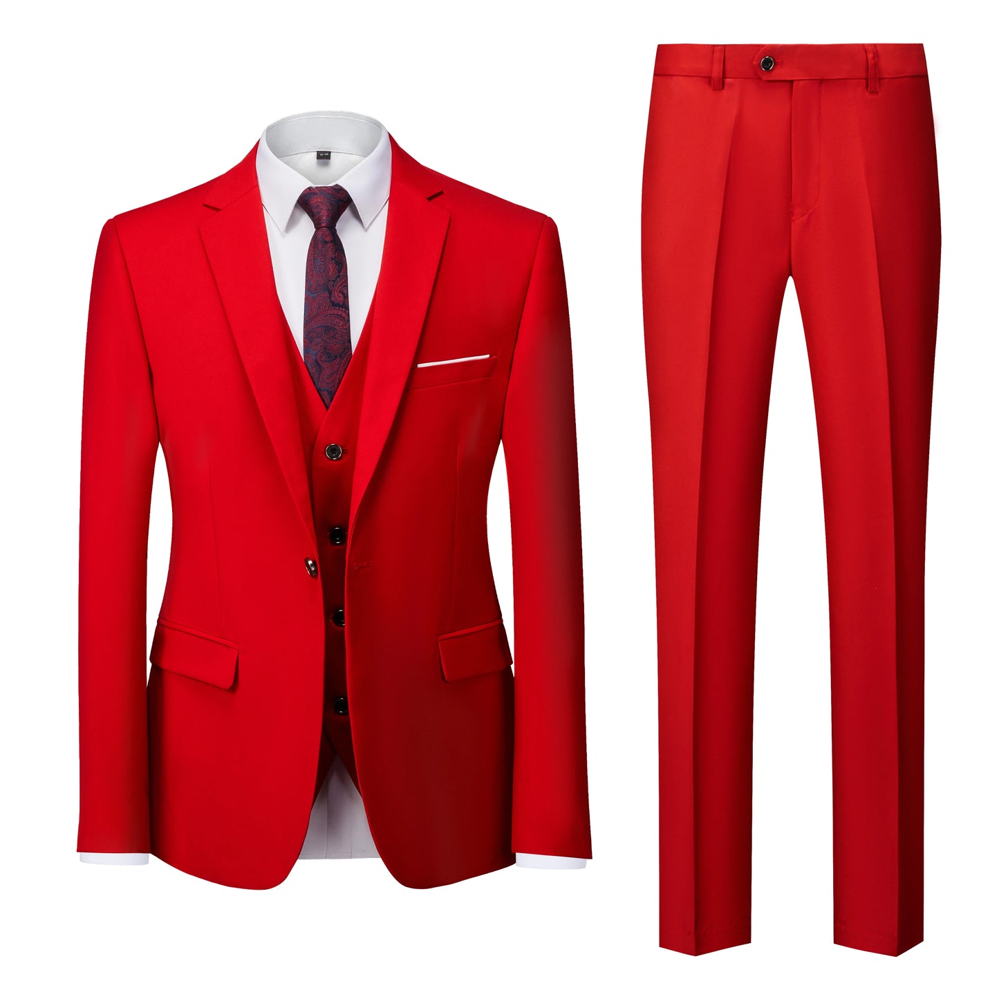 EleganceFlex - Costume 3 Pièces pour Homme (DS)