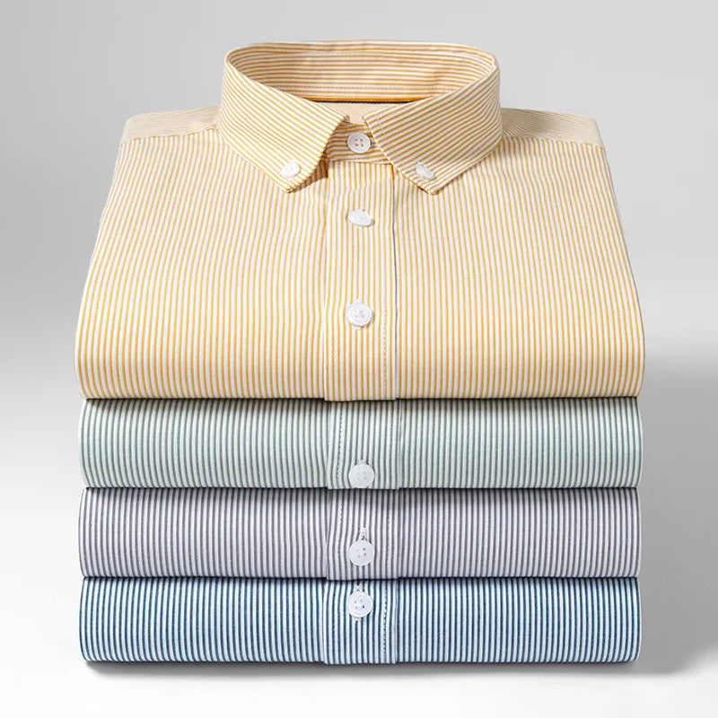 Classic Plaid - Chemise 100% Coton, Style à Carreaux