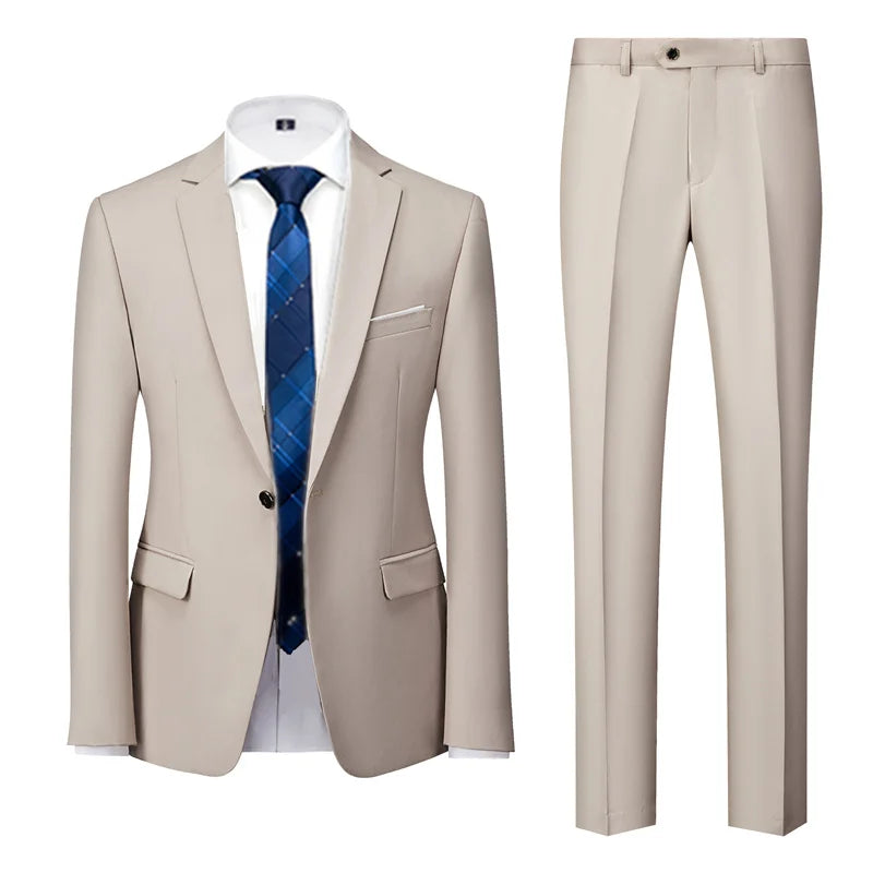 EleganceFlex - Costume 2 Pièces pour Homme