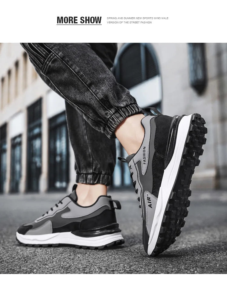 FlexiStride - Baskets Décontractées pour Hommes