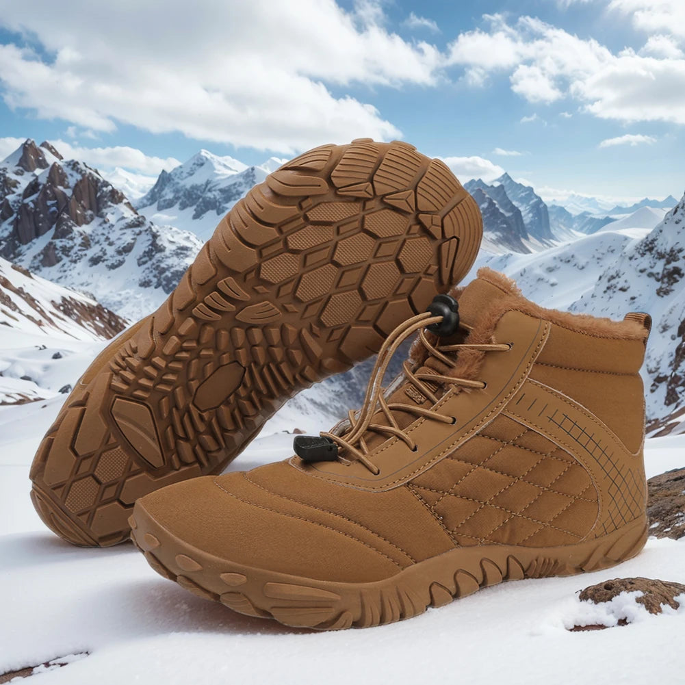 ArcticStride - Bottes de Neige en Peluche pour l'Hiver