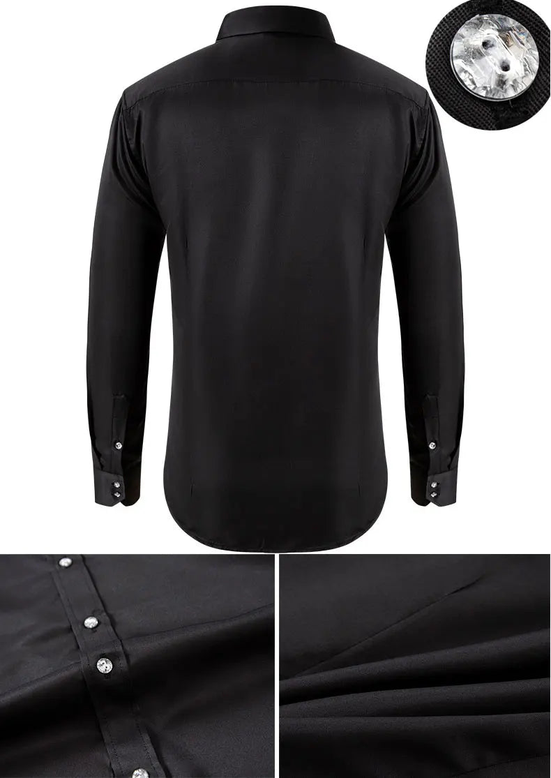 Executive Slim - Chemise Formelle Ajustée pour Homme