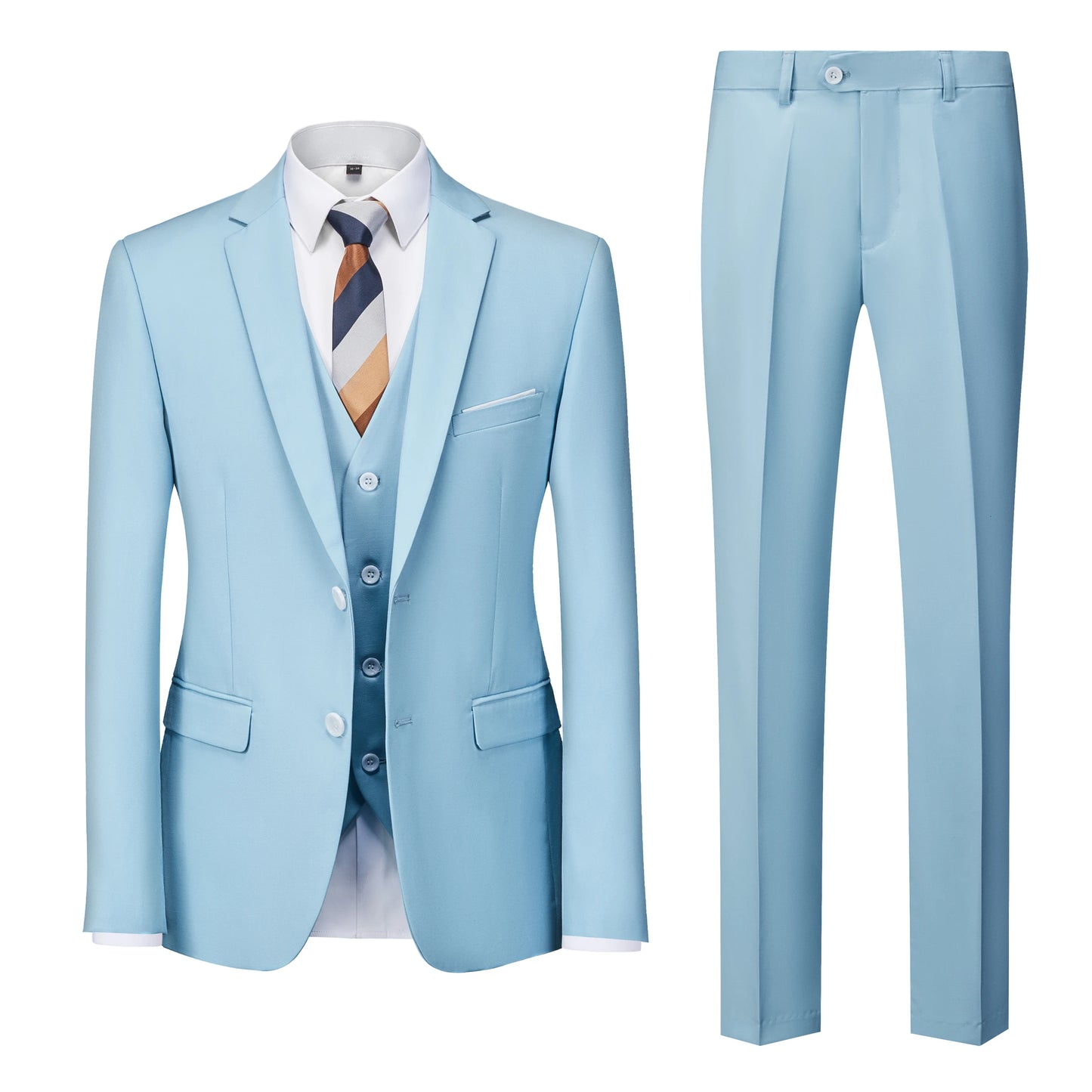EleganceFlex - Costume 3 Pièces pour Homme (DS)