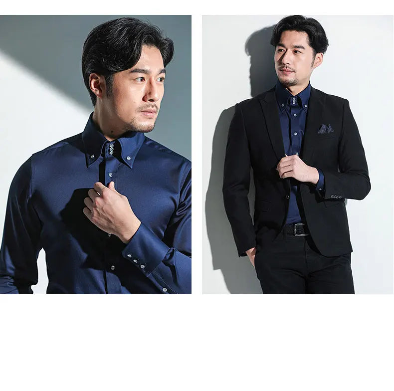 Executive Slim - Chemise Formelle Ajustée pour Homme