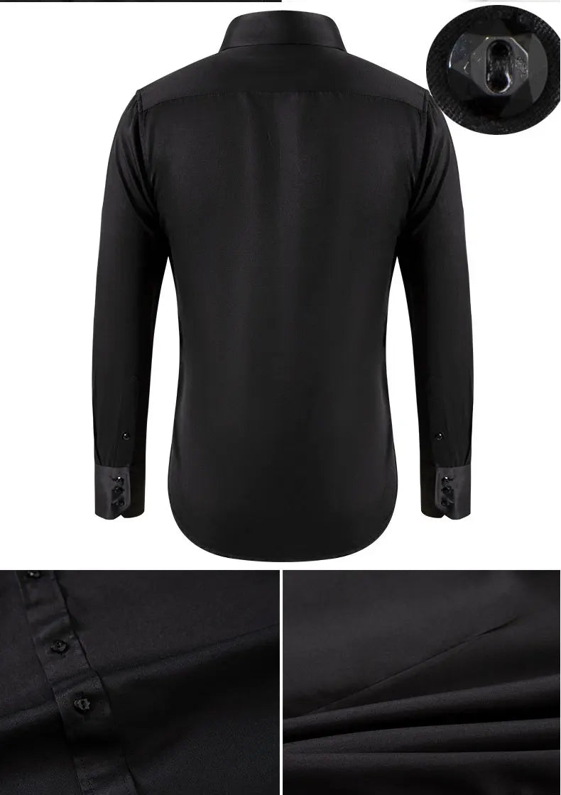 Executive Slim - Chemise Formelle Ajustée pour Homme