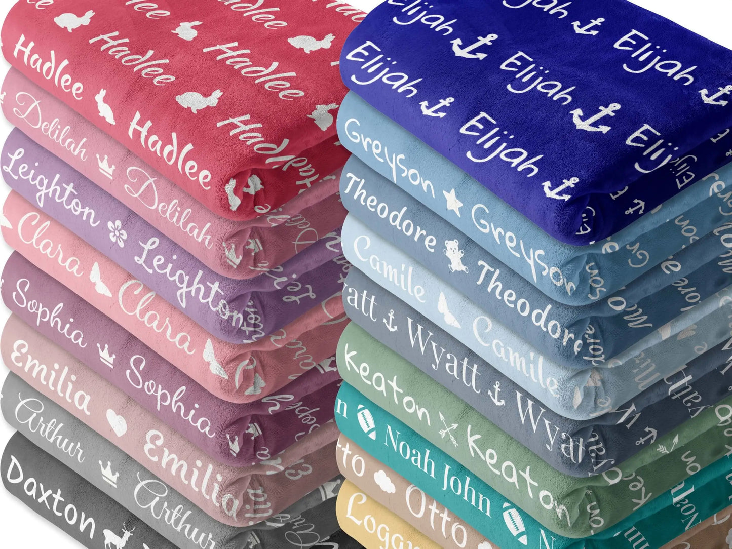 SmileSoft - Couverture Personnalisée pour Enfants et Adultes
