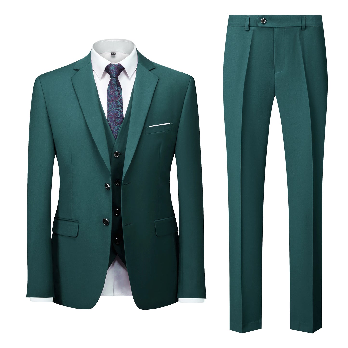 EleganceFlex - Costume 3 Pièces pour Homme (DS)