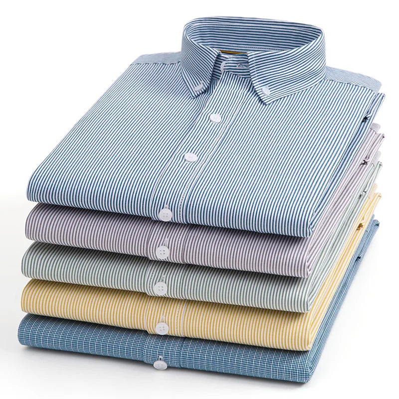 Classic Plaid - Chemise 100% Coton, Style à Carreaux