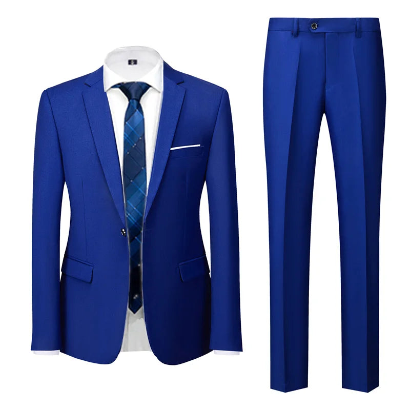 EleganceFlex - Costume 3 Pièces pour Homme (DS)