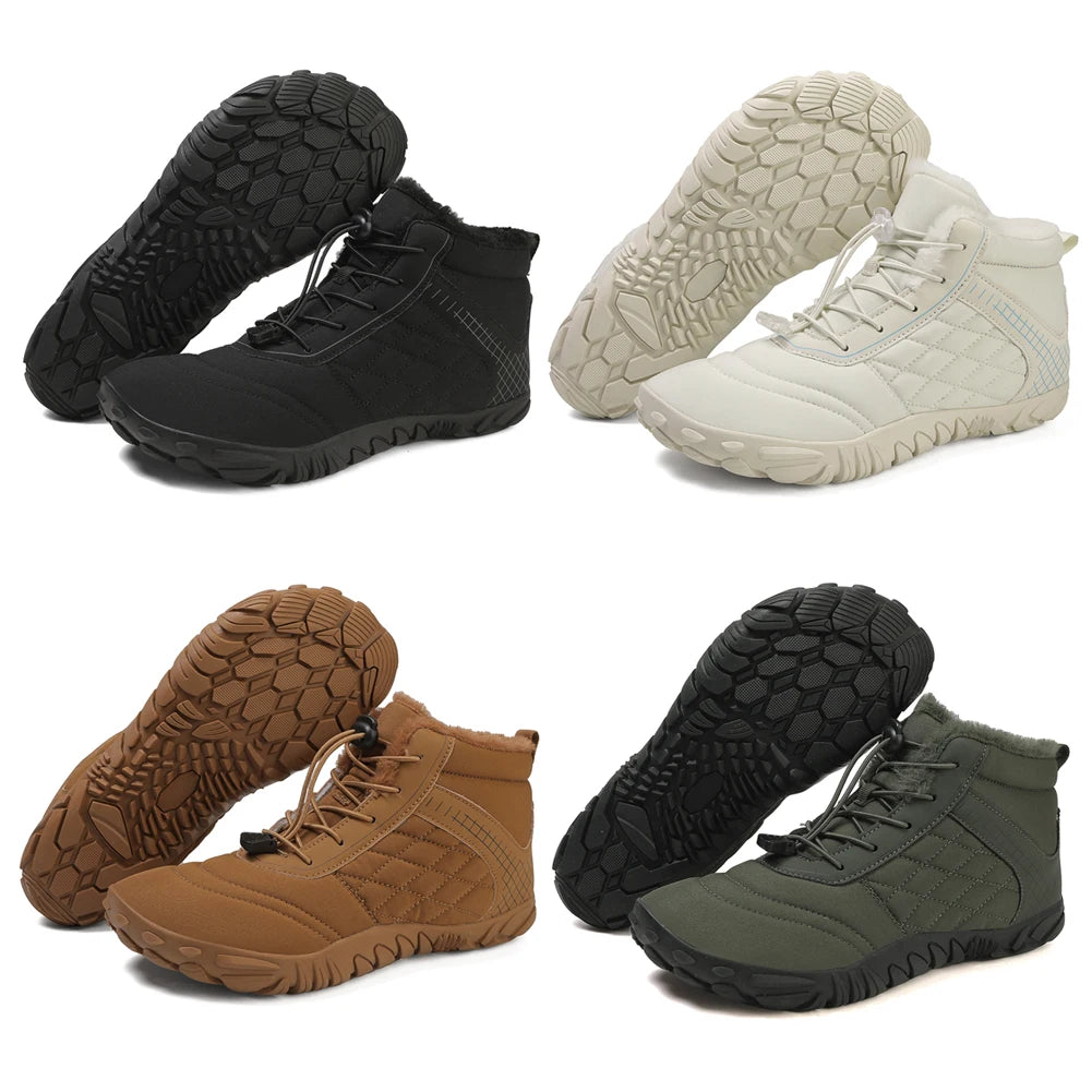 ArcticStride - Bottes de Neige en Peluche pour l'Hiver
