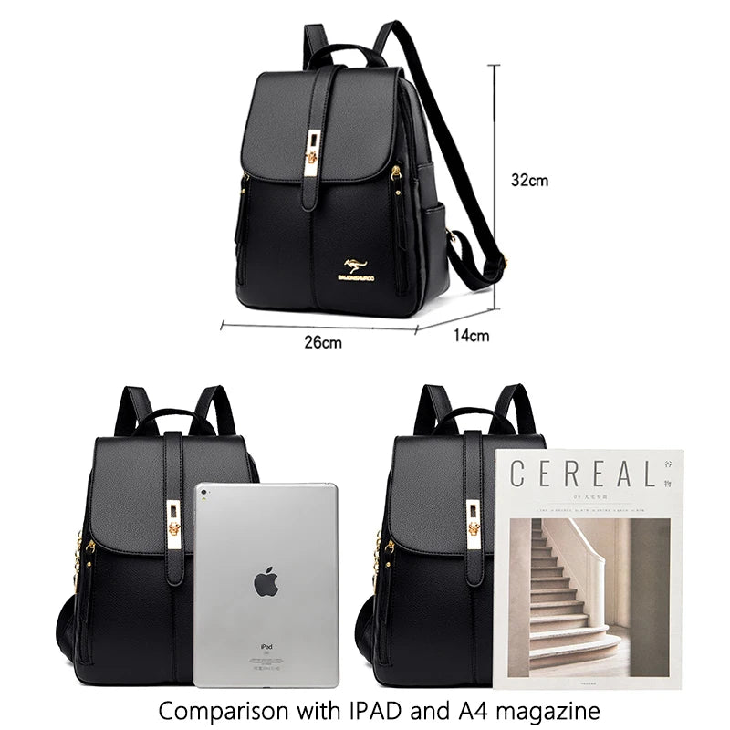 Sacs à dos de luxe en cuir pour filles (CJ)
