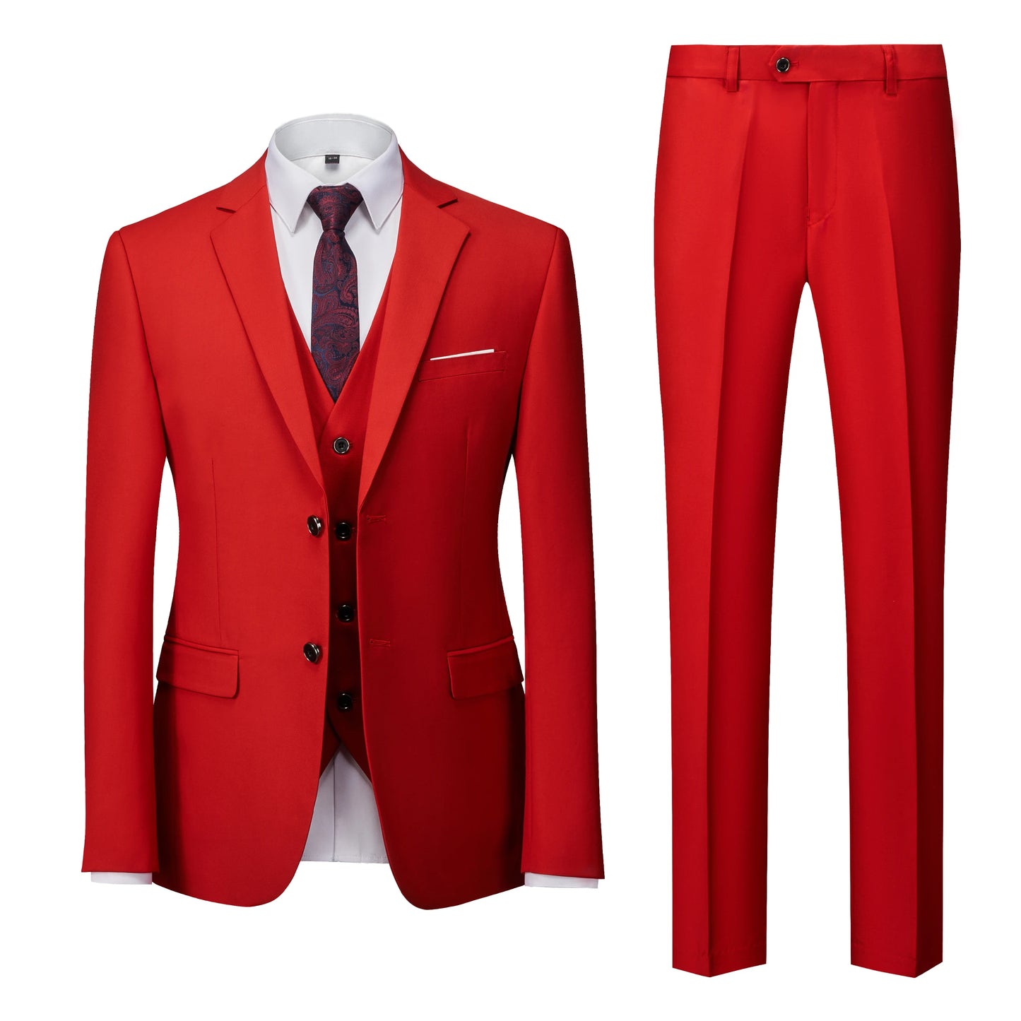 EleganceFlex - Costume 3 Pièces pour Homme (DS)