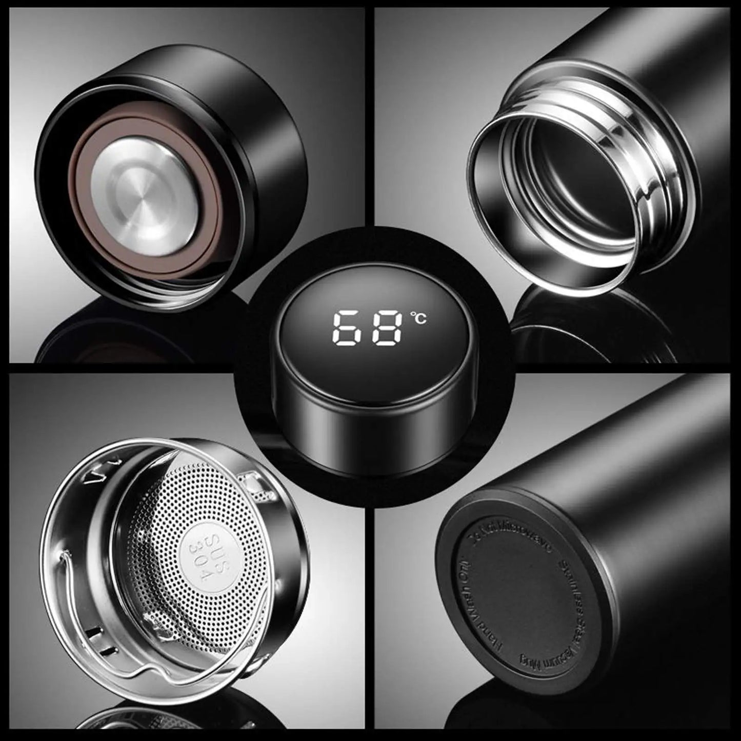 SmartThermo - Bouteille d’eau Numérique Intelligente Personnalisable