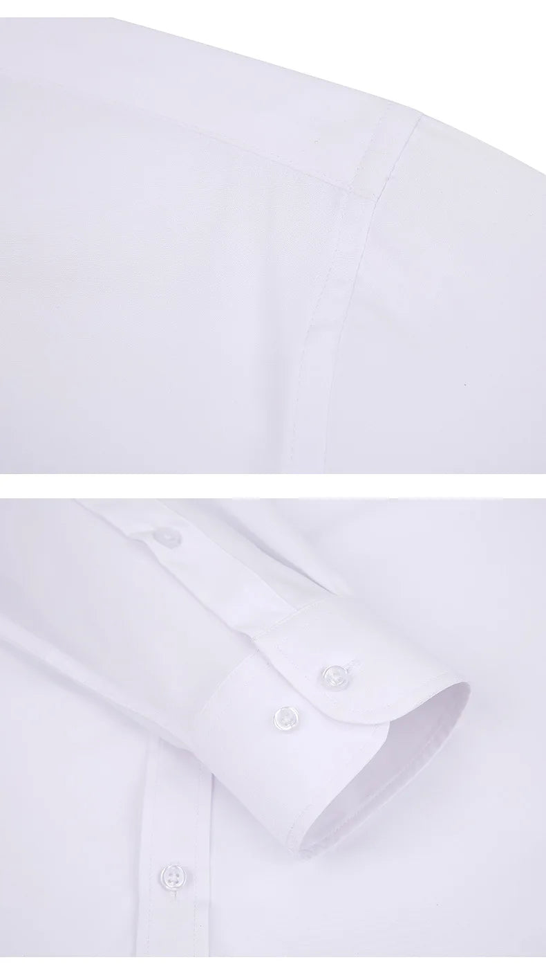 FlexFit - Chemise Slim Fit Manches Longues pour Hommes