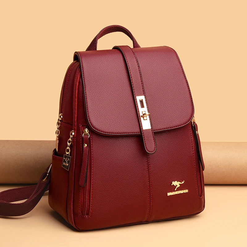 Sacs à dos de luxe en cuir pour filles (CJ)