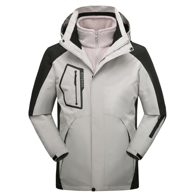 ArcticFlex 3-en-1 - Manteau d’Hiver Polyvalent pour Hommes et Femmes