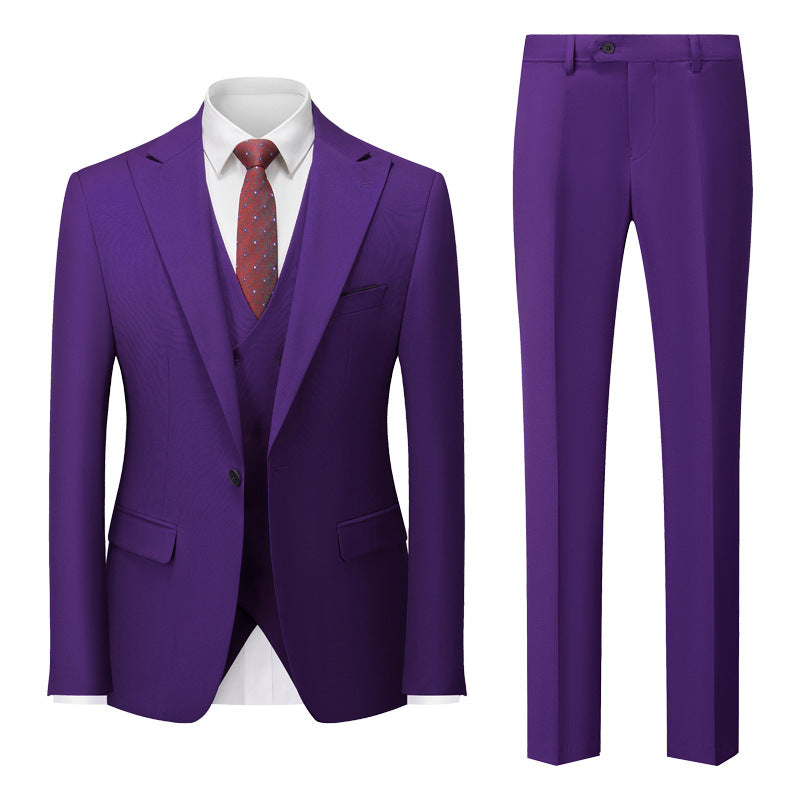Verona Elegance- Costume Slim Italien 3 Pièces pour Homme (CJ)