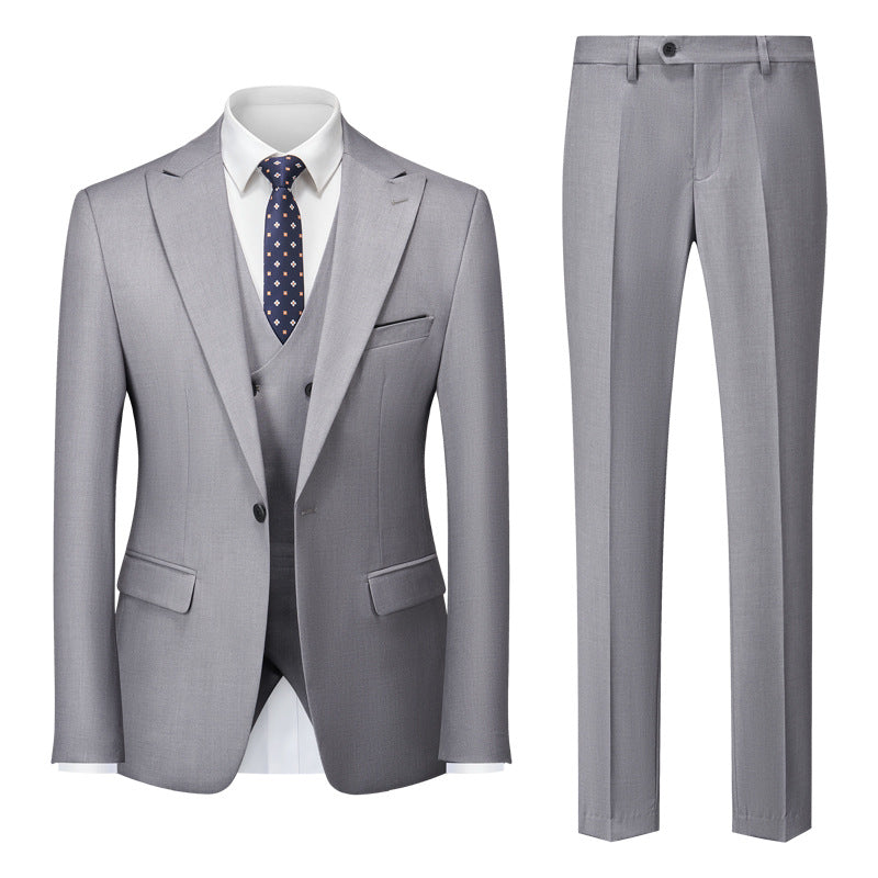 Verona Elegance- Costume Slim Italien 3 Pièces pour Homme (CJ)