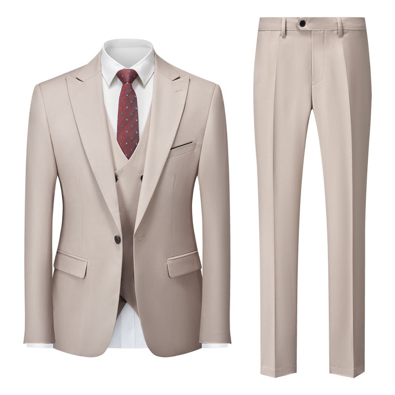 Verona Elegance- Costume Slim Italien 3 Pièces pour Homme (CJ)